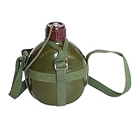 Original Surplus Type 87 Canteen Kettle Chinese with Shoulder Strap Vietnam War flask Water Bottom for Outdoor Sports