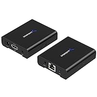 SABRENT 1080P 60Hz 3D HDMI Extender 164 Feet Over RJ45 Connector CAT6/6A/7 HDMI Repeater, Support uncompressed Audio, for Xbox PS5/4/3/ Roku orFire Stick (DA-HDEX)
