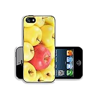 MSD Premium Apple iPhone 5 iphone 5S Aluminum Backplate Bumper Snap Case Image ID 24917267 red apple between yellow apples as distinguished concept