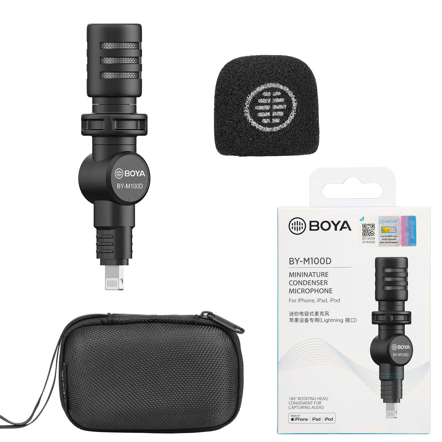 Mua iPhone Microphone for Shooting | BOYA MFI Certified Lightning Connector  Plug-In Miniature Microphone for iPhone iPad Smartphone Audio Video  Recording (BY-M100D) trên Amazon Nhật chính hãng 2023 | Giaonhan247