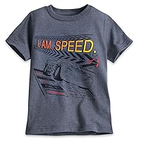 Disney Lightning McQueen T-Shirt for Boys Gray