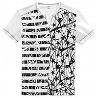 INC International Concepts Men's Spacious Skies Split-neck T-shirt