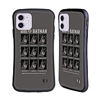 Head Case Designs Officially Licensed Batman DC Comics Many Moods Vintage Fashion Hybrid Case Compatible with Apple iPhone 11