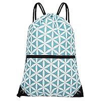 HOLYLUCK Drawstring Backpack Bag Sport Gym Sackpack