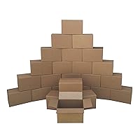 Corrugated Mail and Shipping packaging boxes - 25 pack (12 x 9 x 6 inch / 25 pack)
