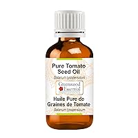 Pure Tomato Seed Oil (Solanum lycopersicum) Cold Pressed 10ml (0.33 oz)