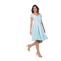 MMS201806 Women's Dress (Light Blue, XX-Small)