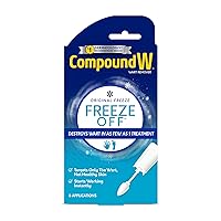Freeze Off Remover, 8 Applications, White, 1 Count