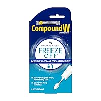 Compound W Freeze Off Remover, 8 Applications, White, 1 Count