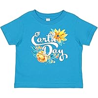 inktastic Earth Day- Yellow Flowers in Watercolor Baby T-Shirt