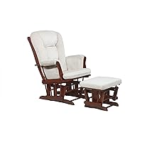 AFG Furniture Alice Glider Chair & Ottoman Without Pillow