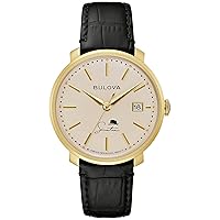 Bulova Men's Frank Sinatra 'The Best is Yet to Come' 3-Hand Swiss Automatic Date Watch, 42-Hour Preserve, Sapphire Crystal