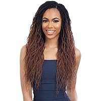 MULTI PACK DEALS! FreeTress Synthetic Hair Crochet Braids 3X Pre-Stretched Natural Wavy Twist 18