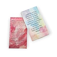 Philippians 4:4-8 Rejoice in the Lord always. I will say it again: Rejoice Inspirational Pocket Card 100 Pack