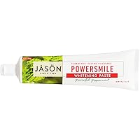 Jason Natural Powersmile Fluoride-Free Toothpaste, 6 oz (Pack of 4)