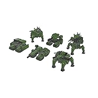 TOYSEASY Heavy Duty Team ASTRACRAFT Series 2nd Edition PVC & ABS Trading Figures Box of 6
