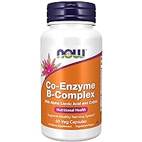 Supplements, Co-Enzyme B Complex with Alpha Lipoic Acid and CoQ10, Nutritional Health, 60 Veg Capsules