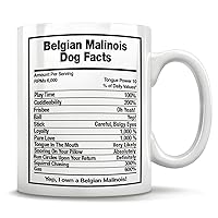 Belgian Malinois Dog Facts, Belgian Malinois Mug, Belgian Malinois Cup, Belgian Malinois Dad, Belgian Malinois Mom, Malinois Birthday Unique Present For Men And Women, 9 Styles Available