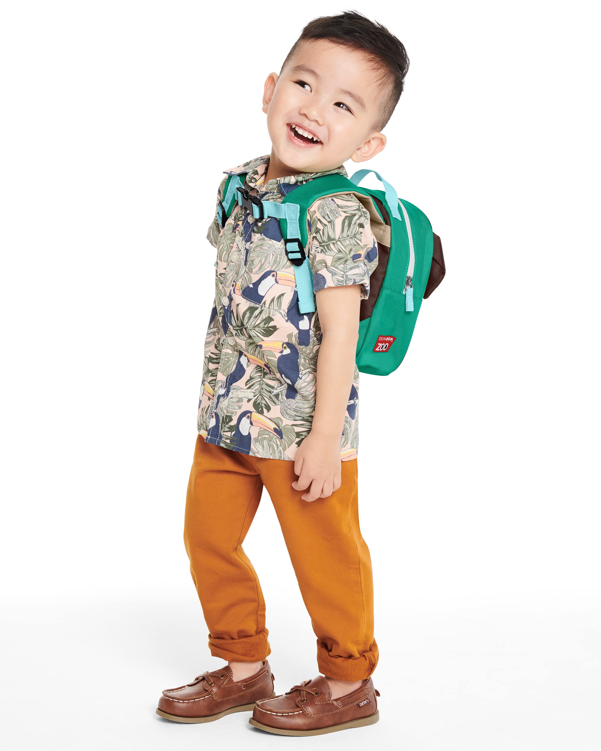 Skip Hop Toddler Backpack Leash, Zoo, Pug