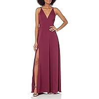 Dress the Population Women's Parker Fit and Flare Maxi Dress