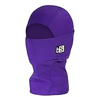 BLACKSTRAP Kids The Hood Dual Layer Cold Weather Neck Gaiter and Warmer for Children (Deep Purple)