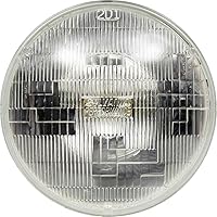 H6024 XtraVision (7 inch Round) Sealed Beam Headlight - Halogen Headlight Replacement PAR56 Delivers More Downroad Visibility (Contains 1 Bulb)