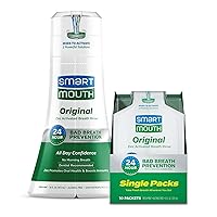SmartMouth Original Activated Oral Rinse and Box of Travel Packs