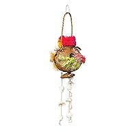 Prevue Hendryx 62509 Tropical Teasers Coconut Fun Bird Toy