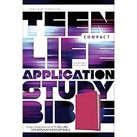 NLT Teen Life Application Study Bible, Compact Edition (LeatherLike, Pink) NLT Teen Life Application Study Bible, Compact Edition (LeatherLike, Pink) Leather Bound