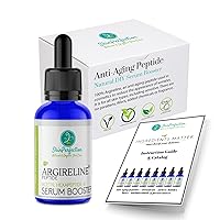 Argireline Serum Acetyl Hexapeptide-8 Diy Peptide Solution Anti-Aging Face Cream Serum Booster Wrinkle Reducing Relaxing Peptides for Face Expression Line Complex Skin Perfection .5 Oz