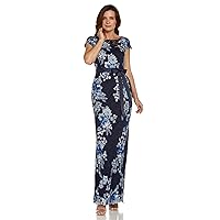 Adrianna Papell Women's Embroidered Lace Gown
