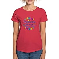 CafePress Scrapbooking Happy Place Women's Cotton T-Shirt