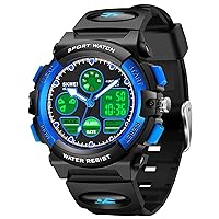 Kids Watches for Boys Girls, Multi Function Waterproof Outdoor Sports Digital Learning Wrist Watch Birthday Gifts for Children Age 3+Yrs