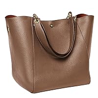 Tote Handbags for Women Large Capacity Bags Waterproof Faux Leather Crossbody Travel Purse Work Satchel Shoulder Bags