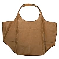 Anopo Soft Leather Tote Bag for Women Extra Large Boho Bucket Handbag Oversized Purse Shoulder Bag for Working Traveling