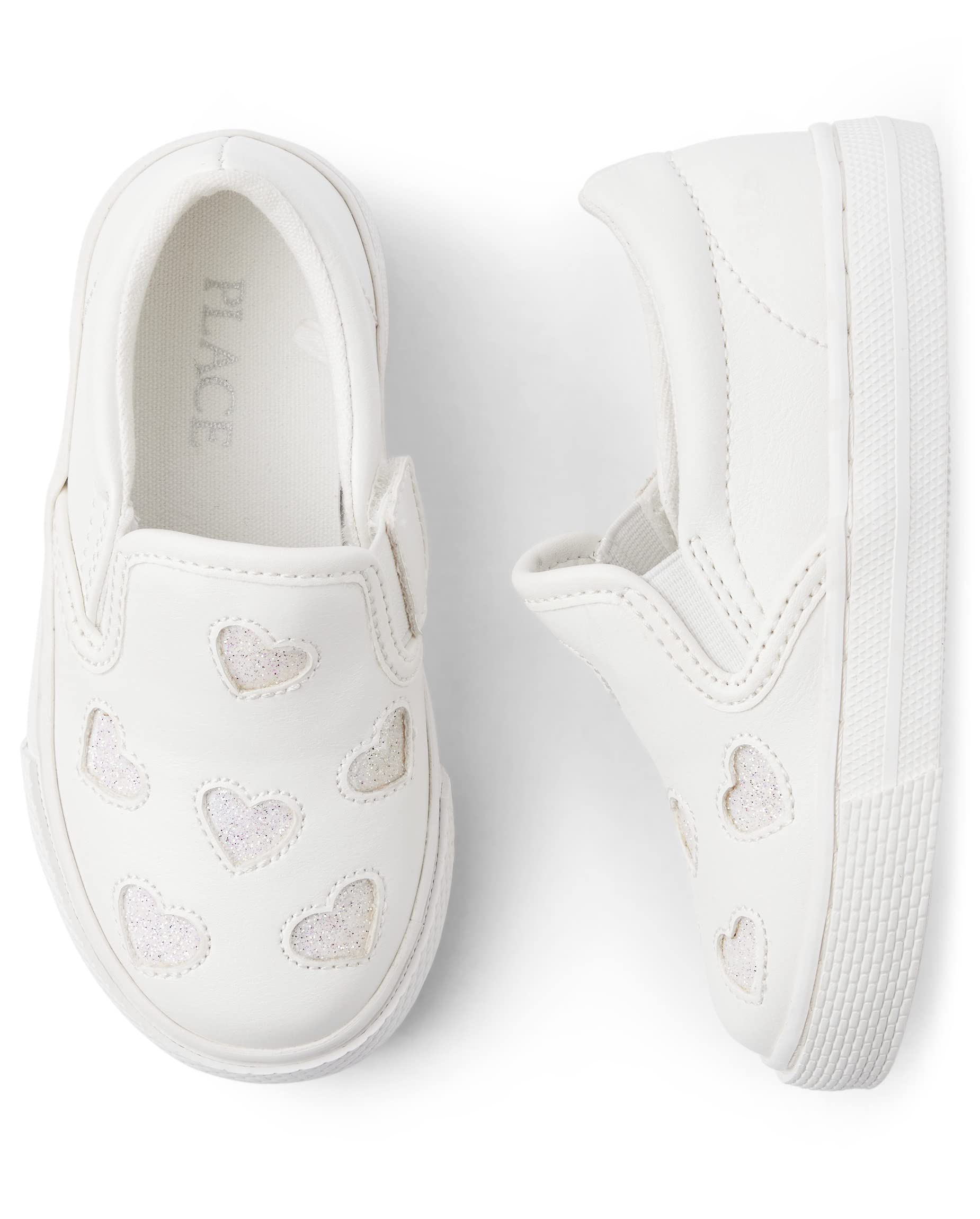 The Children's Place Unisex-Child and Toddler Girls Slip on Shoes Sneaker