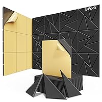 18 pack Acoustic Panels With Self-Adhesive, 12