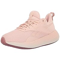 Reebok Women's DMX Comfort + Slip-on Sneaker, Possibly Pink/Chalk/Sedona Rose, 7.5