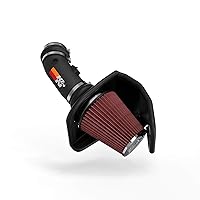 K&N Cold Air Intake Kit: Increase Acceleration & Engine Growl, Guaranteed to Increase Horsepower up to 39HP: Compatible with 6.2L, V8, 2015-2016 Dodge (Charger, Challenger), 69-2550TTK