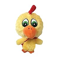Multipet 43237-1 Knobby Noggins Chicken Dog Toy
