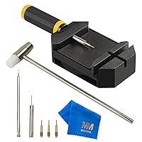 MMOBIEL Watch Band Strap Link Pin Remover Adjust Repair Tool Kit for Watchmakers with Pins Spring Pusher Steel Punch