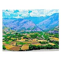 Afghanistan Jigsaw Puzzle for Adults 1000 Piece Wooden Travel Gift Souvenir