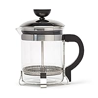 Primula 4 Cup Classic Coffee Press, Chrome - 0.45 Liters