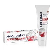 Parodontax Active Gum Repair Whitening Toothpaste for Bleeding Gums - 3.4 oz Tube