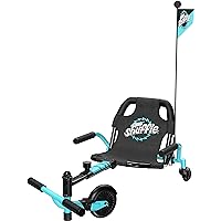 Crazy Cart Shuffle by Razor – Kid-Powered Drifting Go-Kart for Ages 4+, Crazy Cart Drift Bar Technology, Adjustable Frame with 5 Length Settings