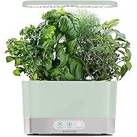 AeroGarden Harvest Indoor Garden Hydroponic System with LED Grow Light and Herb Kit, Holds up to 6 Pods, Sage