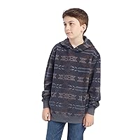 ARIAT Boys' Printed Overdyed Washed Sweater
