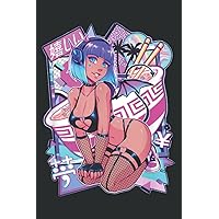 Sexy Anime Girl Japanese Sexy Demon Girl Cosplay: Lined Journal & Diary for Writing & Notes with Memo Diary Subject Notebooks Planner, 6x9 inches, 120 Page