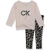 Girls 2-Piece Tunic & Legging Set, Everyday Casual Wear, Ultra-Soft & Comfortable Fit