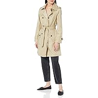 LONDON FOG Women's Double Breasted Trench Coat